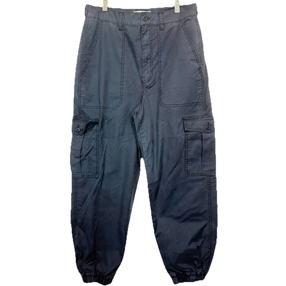 Madewell Dark Blue Ankle Cargo Pants